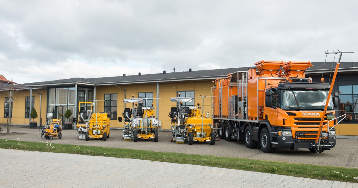Complete line marking solutions from Borum